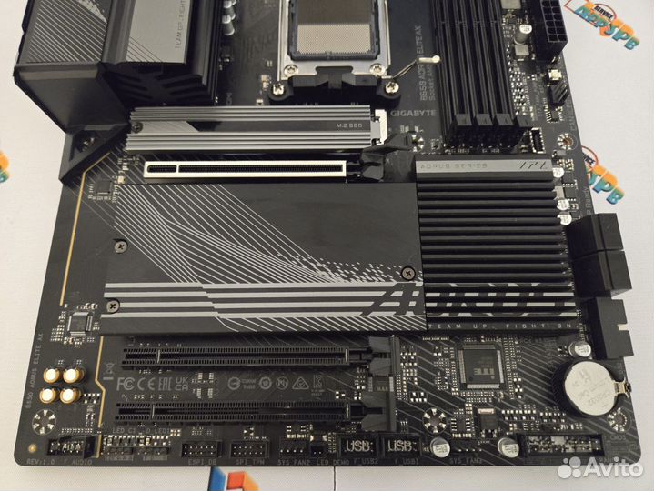 AM5 Gigabyte B650 Aorus Elite AX проверка