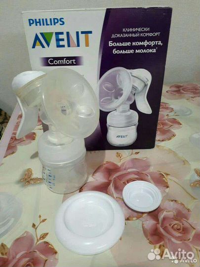 Молокоотсос ручной avent comfort