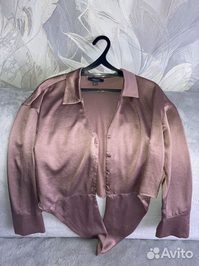 Рубашка розовая