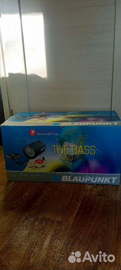 Автомобильный сабвуфер и усилитель Blaupunkt