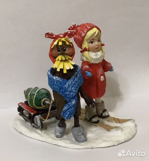 Ватные игрушки (композиция) из мульт СССР