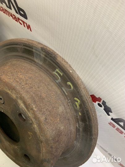 Диск тормозной задний Chevrolet Lacetti седан 1.4