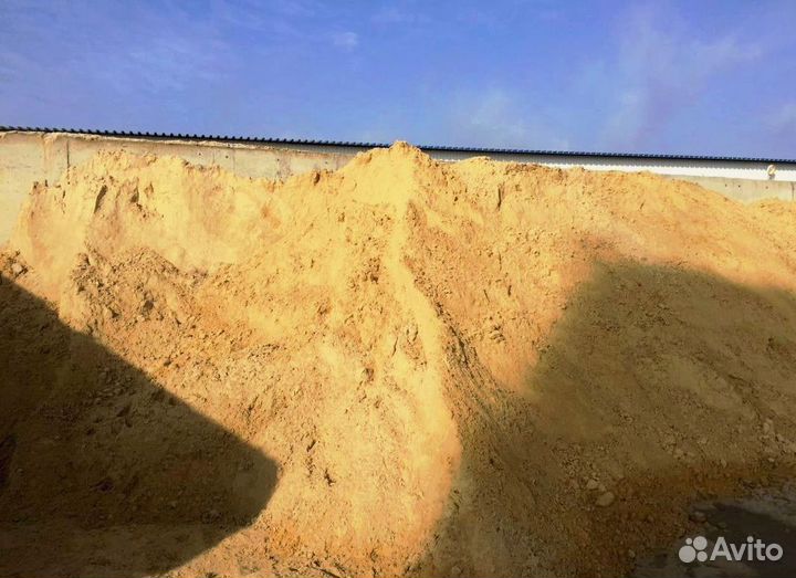 Песок карьерный доставка