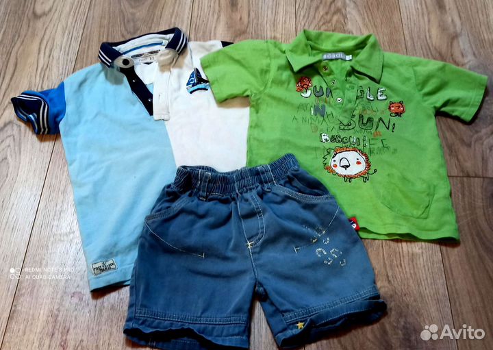 Вещи пакетом на мальчика 98 104
