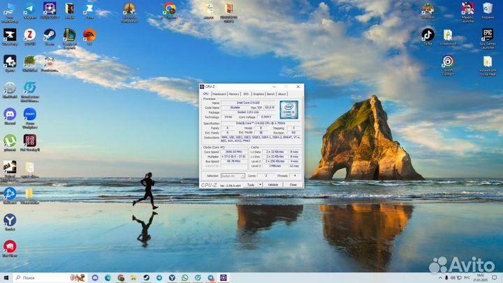 Материнская плата + процессор