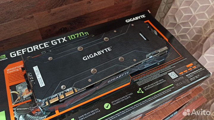 Gygabite GeForce gtx 1070 ti Gaming 8 Gb