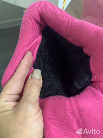 Ботинки зимние для девочки 34 р новые