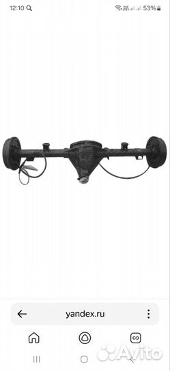 Задний мост на газ волга 31105