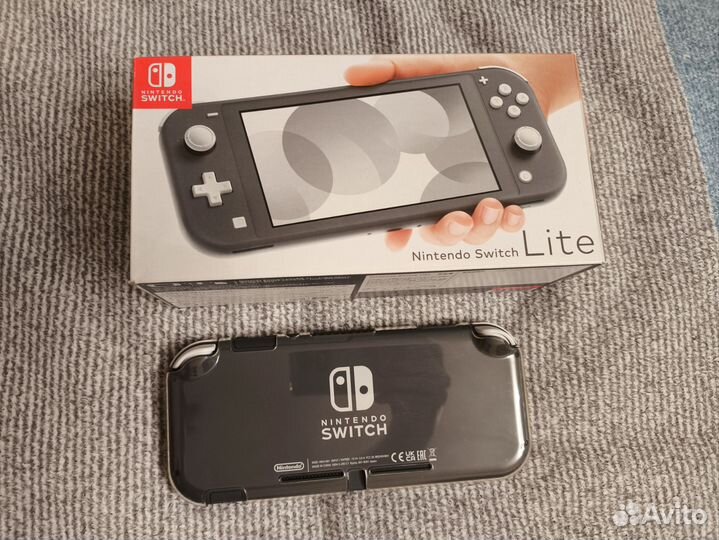 Nintendo switch lite прошитая 256 gb