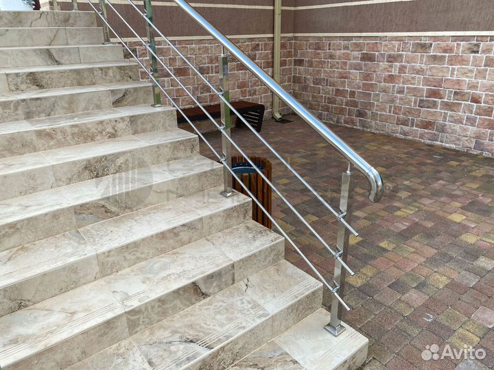 Перила ограждения поручни из нержавеющей стали