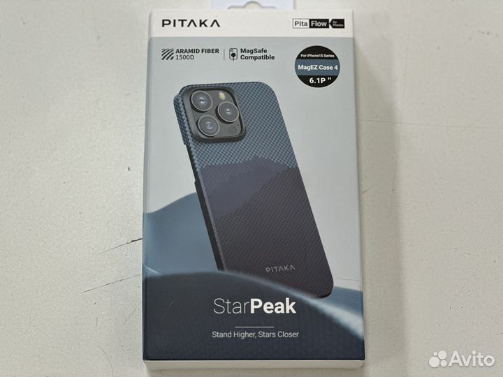 Чехлы pitaka iPhone 15 Pro/Pro Max оригинал