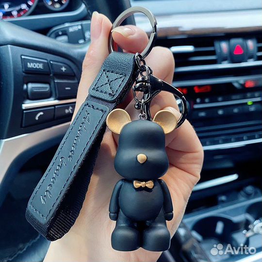 Брелок для ключей подвеска bearbrick аксессуар