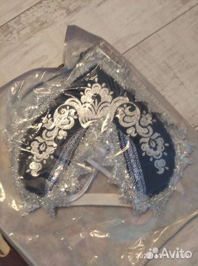 Кокошник для снегурочки