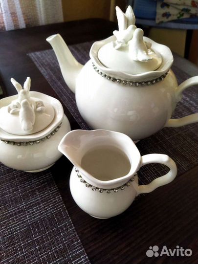 Сервиз чайный 3 предмета