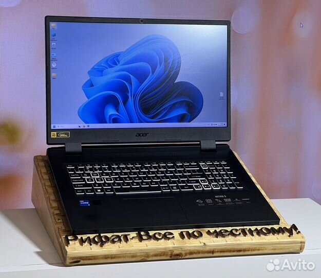 Игровой ноутбук acer RTX3050