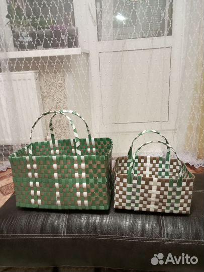 Корзина плетеная