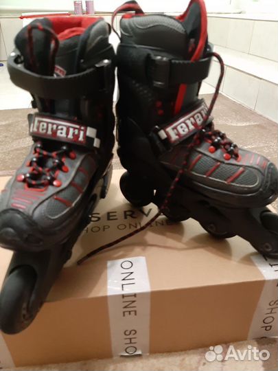 Роликовые коньки детские раздвижные