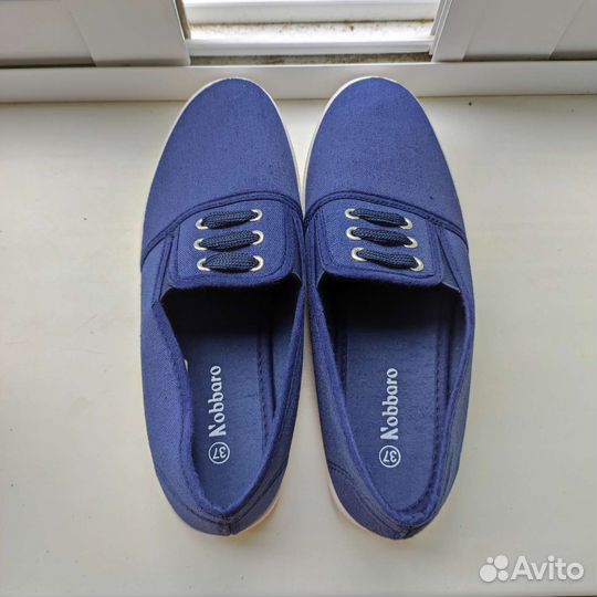 Слипоны 37 размер новые
