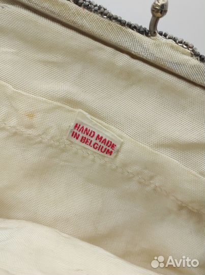 Сумочка текстиль бисер вышивка нач. XX в.Б1965 С