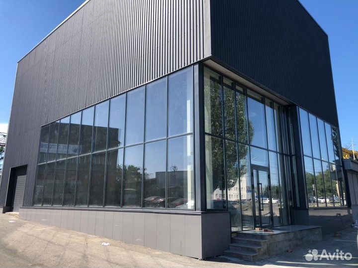 Алюминиевые окна под ключ