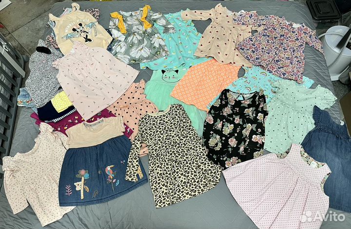 Платья на девочку 74 80 86