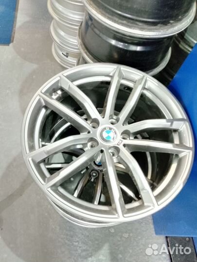 Диски R18 BMW 5 G30 Double Spoke 662 M Ferricgrey