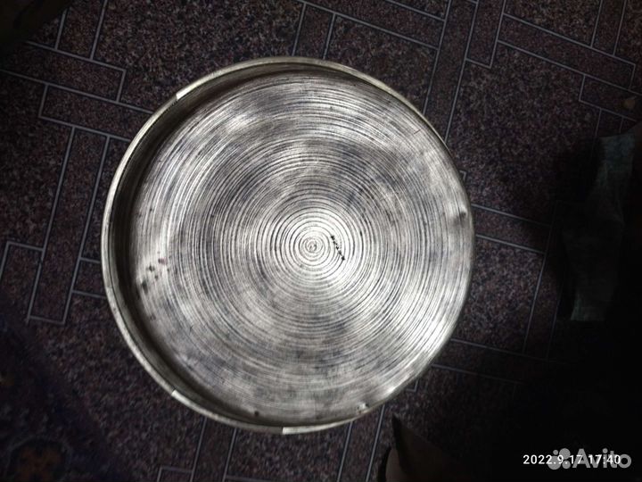 Латунный таз