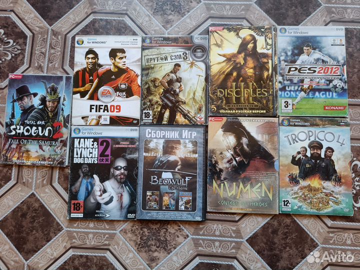 Компьютерные игры диски для пк