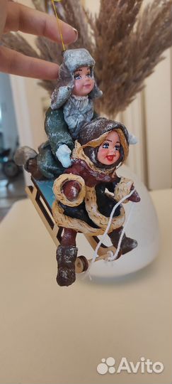 Ватные игрушки 