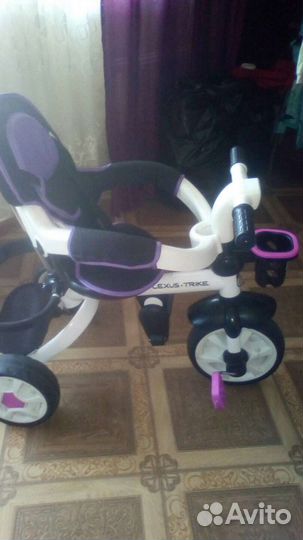 Детский трехколесный велосипед бу