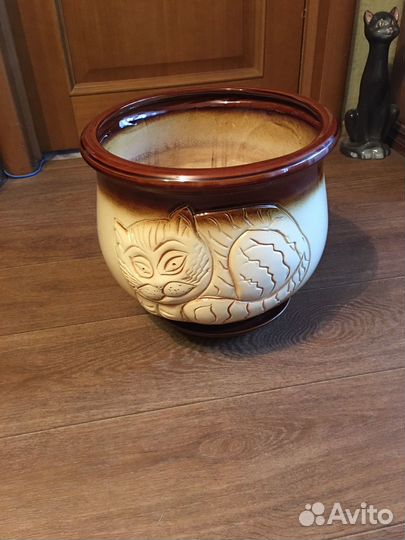 Горшок керамический