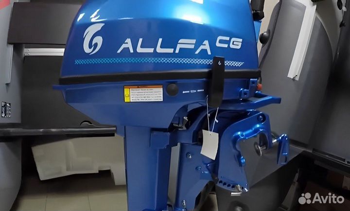 Лодочный мотор Allfa (Альфа) CG T 9.8 blue