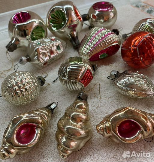 Елочные игрушки СССР