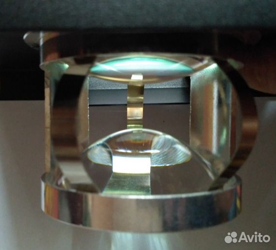 Стеклянные плоско-выпуклые линзы