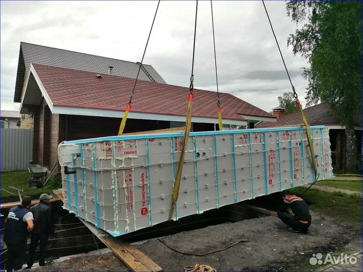 Бассейн из пластика