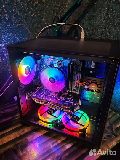 Игровой компьютер intel core i7 16 gb rx570 8gb