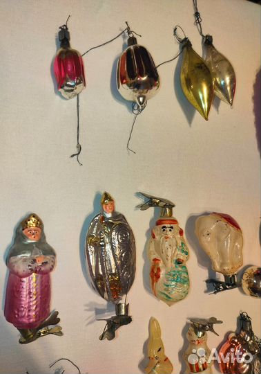 Елочные игрушки СССР