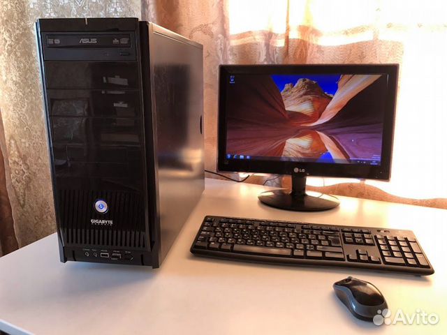 Хороший компьютер Gigabyte с монитором купить в Нижнем Новгороде ...