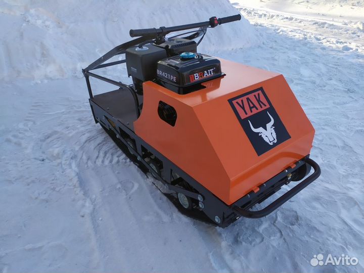 Мотобуксировщик, мотособака YAK 17 л.с