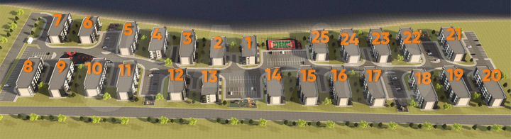 2-к. квартира, 54,1 м², 3/3 эт.