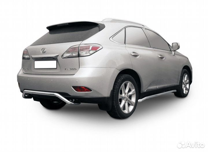 Защита бампера, уголки Lexus RX-350/RX-270 (2012)