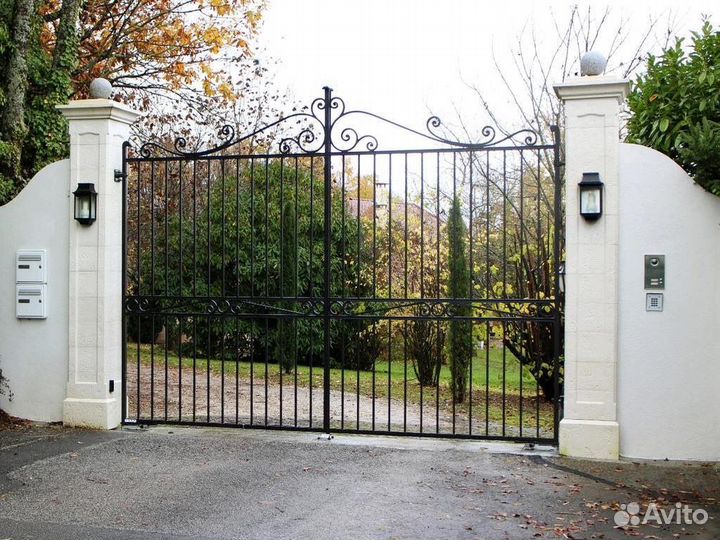 Кованые ворота