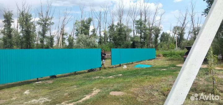 Монтаж заборов и ворот