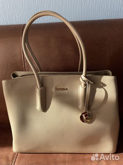 Сумка натуральная кожа furla