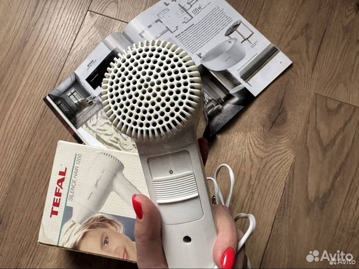 Фен tefal тефаль маленький дорожный