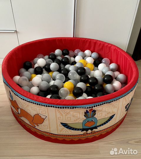 Сухой бассейн с шариками 300шт