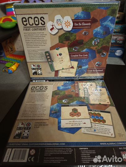Настольная игра Ecos: First Continent + дополнение
