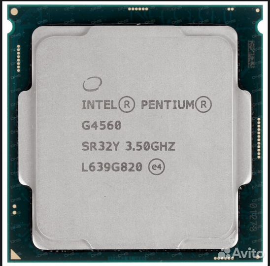 Процессор Intel pentium G4560