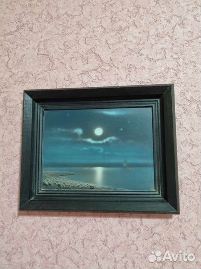 Картина маслом морской пейзаж