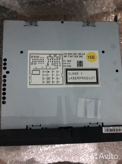 Оригинальная магнитола VW Tiguan